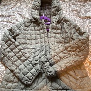 Gray north face jacket